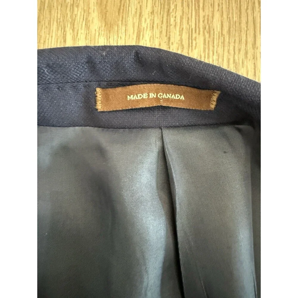 Peter Millar Wool Navy Sports Coat Blazer 48R